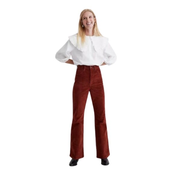 Levi’s Womens 28 70s High Rise Corduroy Flare Jeans - Picture 1 of 16